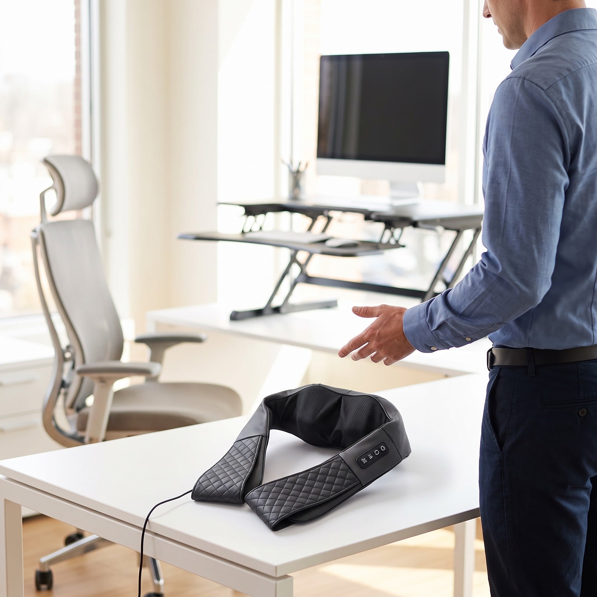 Komforna Nacken-Reset - Ergonomie Check