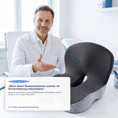 Ergonomie-Logik zum Komforna Sitzkissen