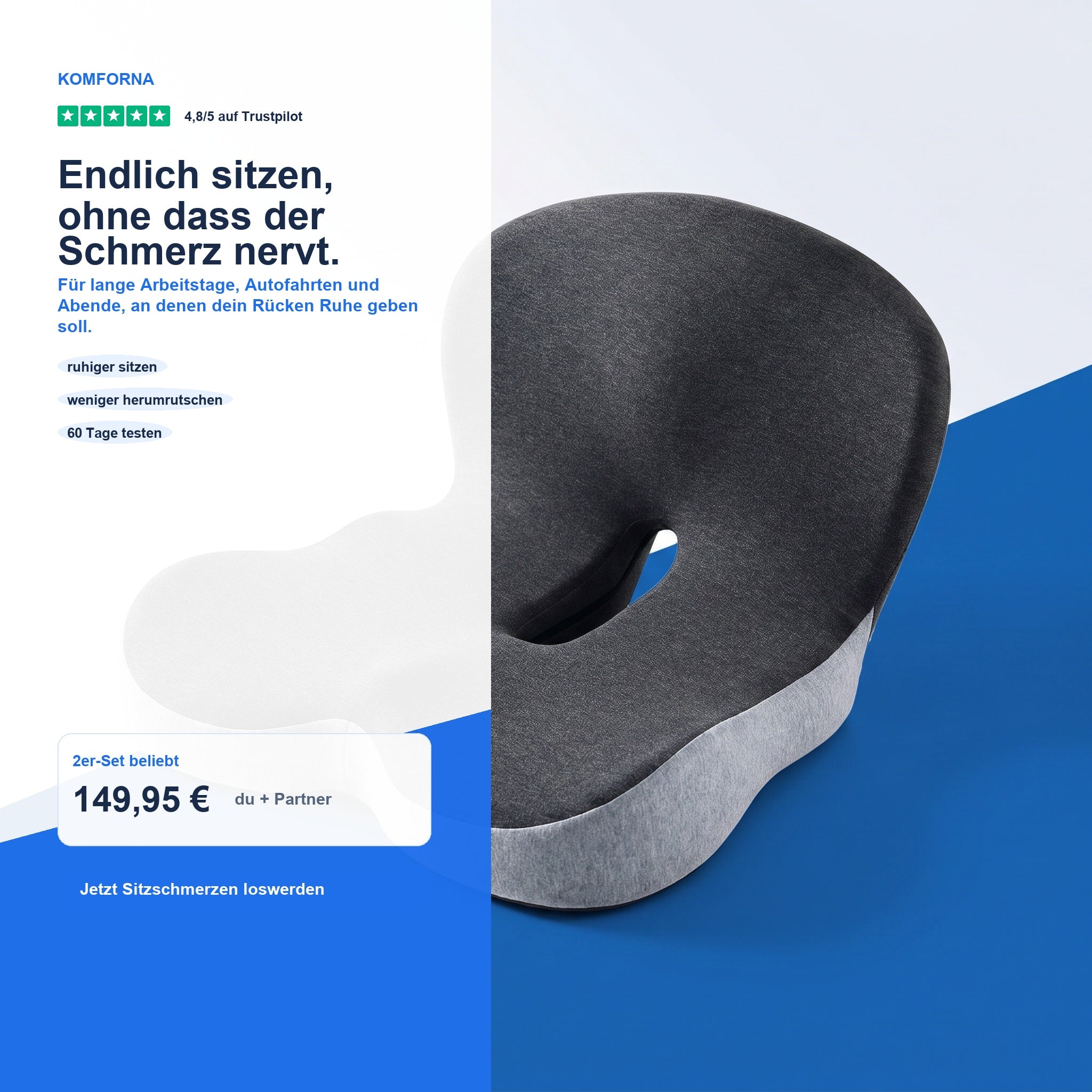 Komforna Sitzkissen Angebot